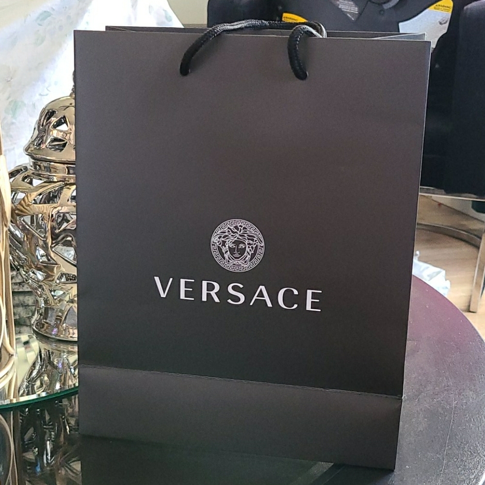 Versace shopping bag 🖤🛍